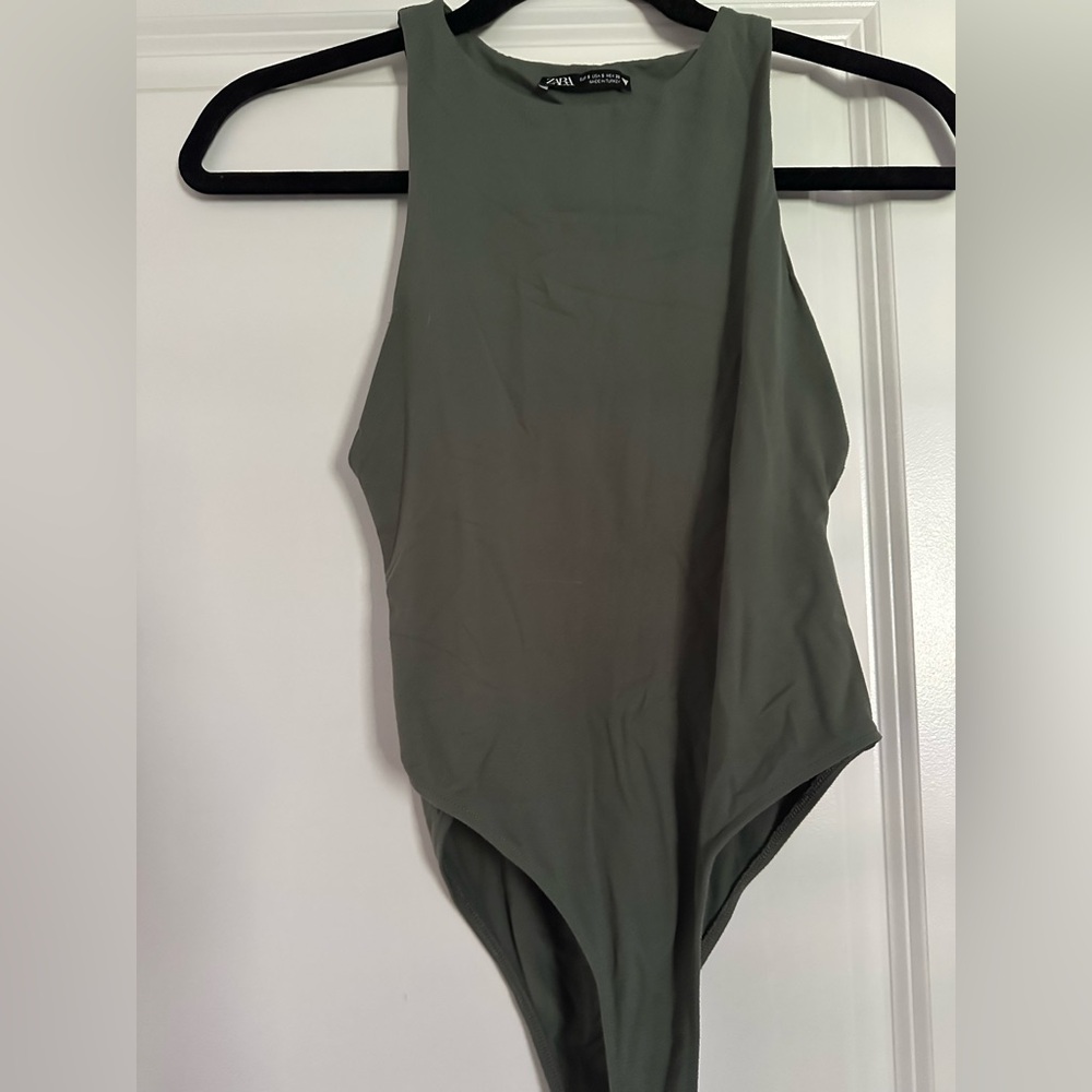 Zara Sage Bodysuit